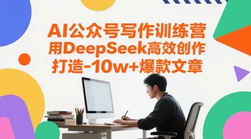 AI公众号写作训练营，用DeepSeek高效创作，打造10w+爆款文章-VHermes轻创网