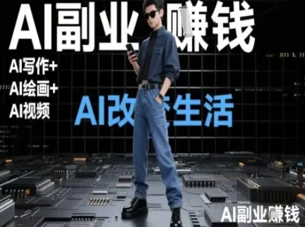 AI改变生活(Ai写作+AI绘画+Ai视频)，AI副业挣钱-U·Muse