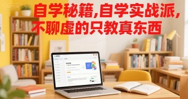 自学秘籍，自学实战派，不聊虚的只教真东西-U·Muse