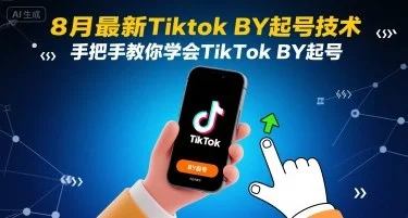 8月最新Tiktok搬运起号技术，手把手教你学会TikTok搬运起号-UMuse轻创网