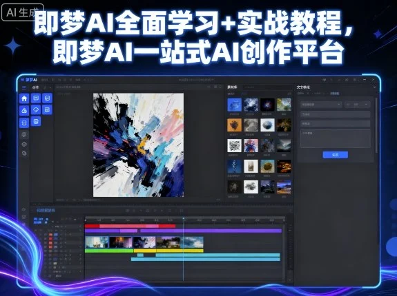 即梦AI全面学习+实战教程，即梦AI一站式AI创作平台-U·Muse