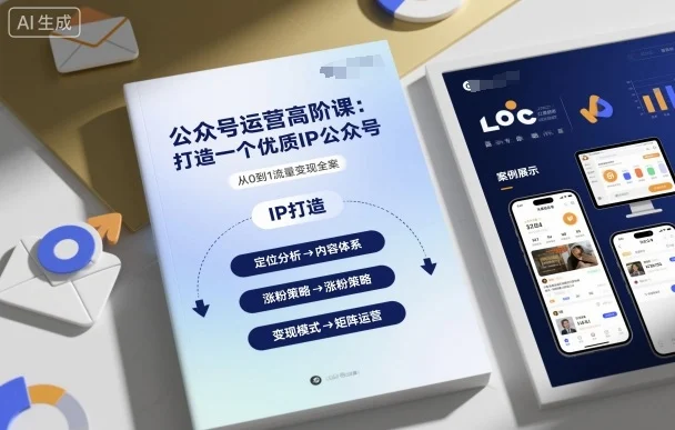 公众号运营高阶课，打造一个优质IP公众号-U·Muse