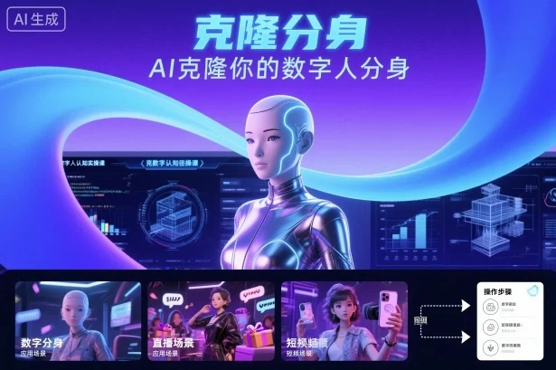 AI数字人认知实操课,克隆你的数字人分身-UMuse轻创网
